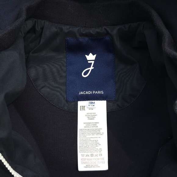 JACADI Paris Baby boy parka - jacadi navy 18 Month - Picture 5 of 6